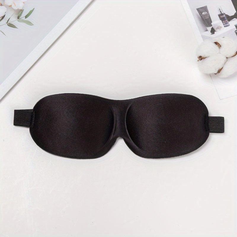 3D Contoured Cup Molded Eye Mask for Travel and Meditation