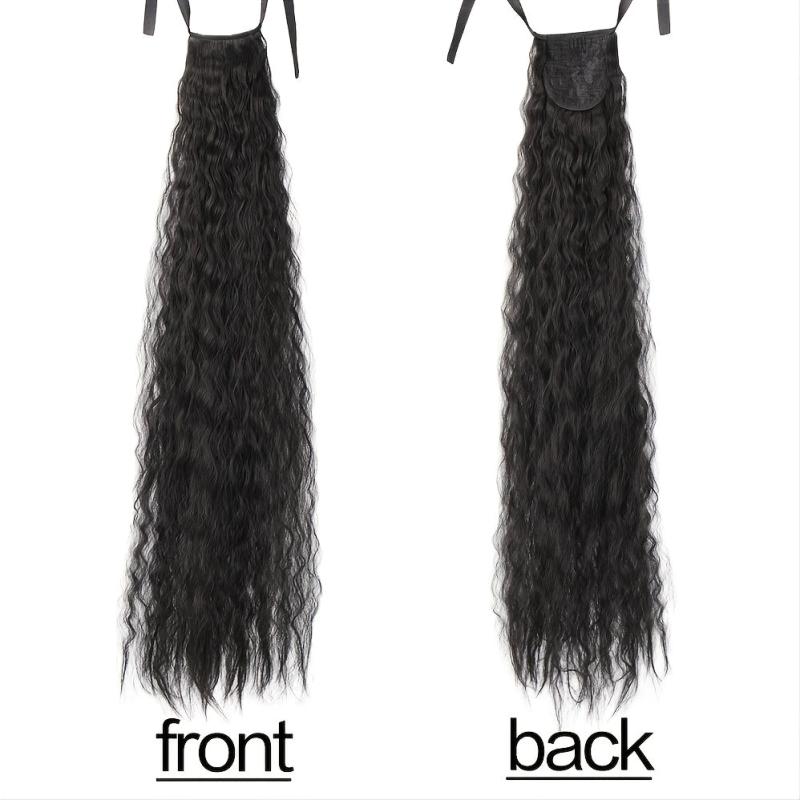 Curly Ponytail Extension Hairpiece For Women Magic Wavy Synthetic Hair