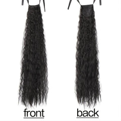 Curly Ponytail Extension Hairpiece For Women Magic Wavy Synthetic Hair