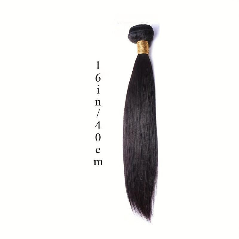 Long Straight Synthetic Hair Bundles Natural Looking 100g