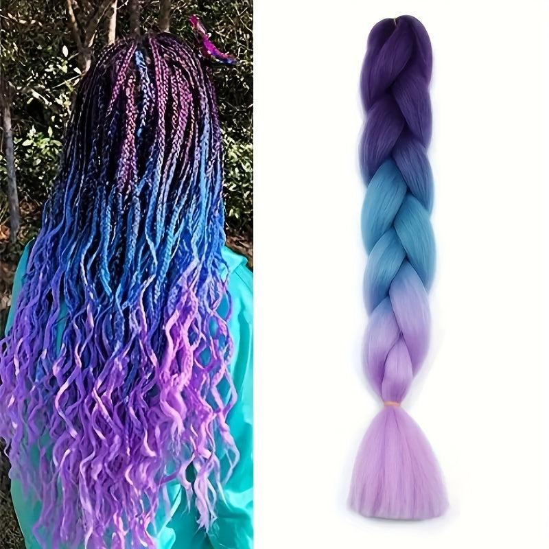 60 96 Cm Jumbo Braid Extensions Ombre Hair Packs For Women Girls