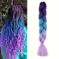 60 96 Cm Jumbo Braid Extensions Ombre Hair Packs For Women Girls