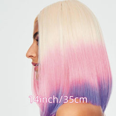Charming Rainbow Blooming Wig Fantasy Collection Synthetic Hair Wig
