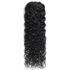 Brazilian Water Wave Clip In Hair Extensions 8Pcs Set 10-24 Inch 120G