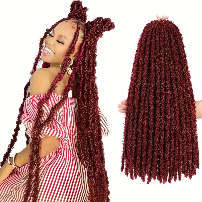 Butterfly Locks Braids Hair Pieces 10 Strands pack