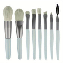 Portable Mini Makeup Brush Set with Case