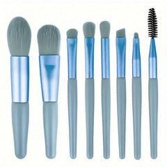 Portable Mini Makeup Brush Set with Case