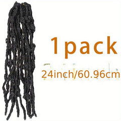 6pack 60 Butterfly Locs Crochet Hair Extensions Long Faux Locs Crochet Braids