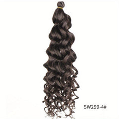 50 8 Cm Synthetic Pre Stretched Deep Wave Crochet Hair Extensions