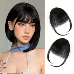 Clip In Bangs Human Hair Extensions Wispy Bangs Fringe Hairpieces