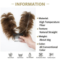 Synthetic Fluffy Messy Bun Updo HairPiece For Women Clip In Chignon Short