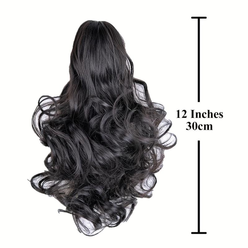 Brown Ponytail Extension Claw Clip Ponytails 25 Ponytail Extensions For Women