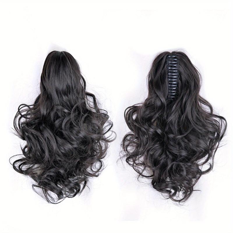 Brown Ponytail Extension Claw Clip Ponytails 25 Ponytail Extensions For Women