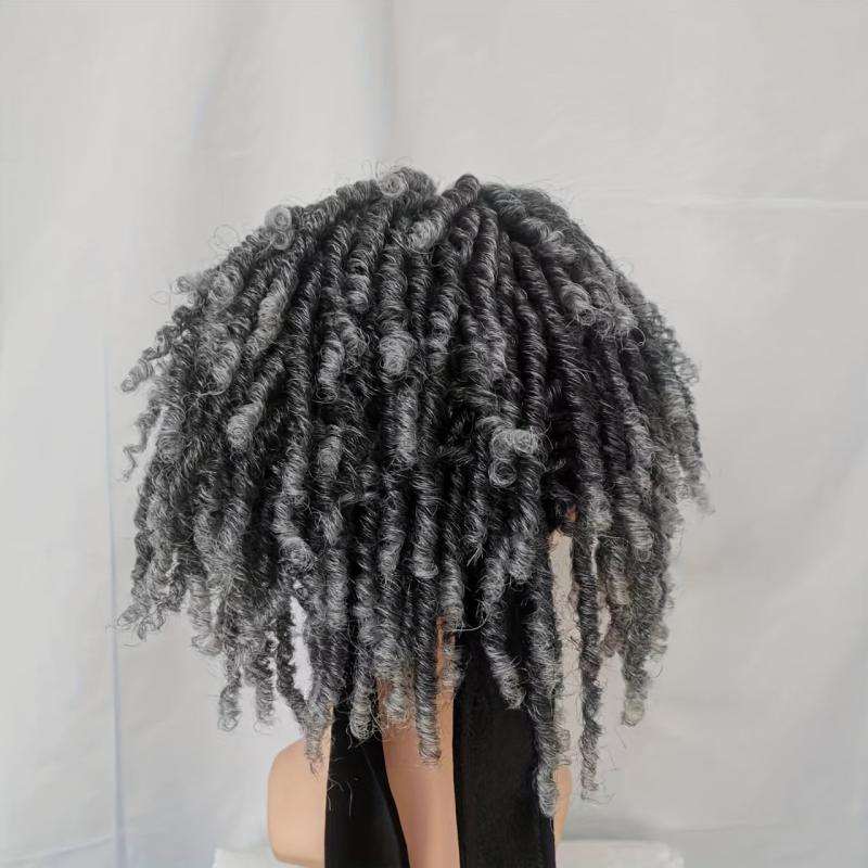 Unisex Sports Headband Wig Hip hop Rapper Rock Headband Wig