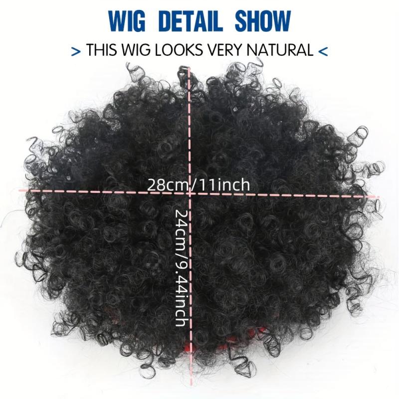 Short Curly Headband Wigs for Women