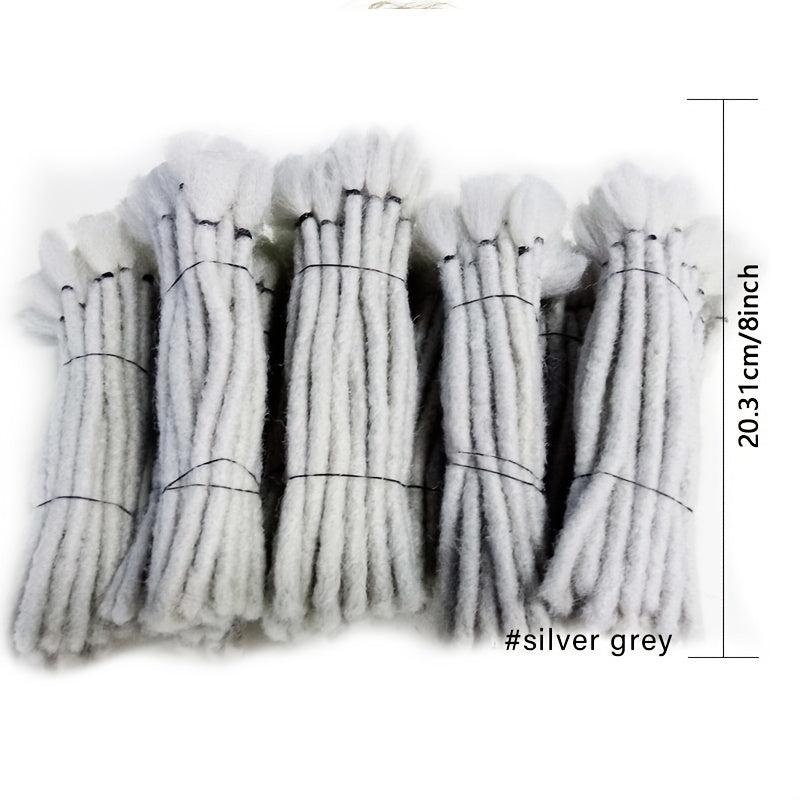 5pc Unisex Woven Dreadlocks Hair Extension Synthetic Hair Hip hop Wig