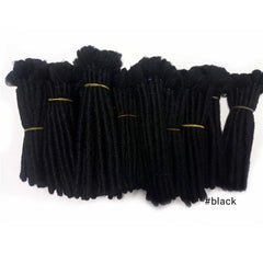 5pc Unisex Woven Dreadlocks Hair Extension Synthetic Hair Hip hop Wig