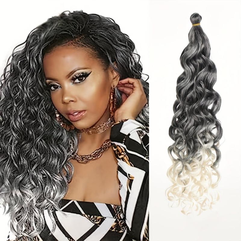 50 8 Cm Ombre Curly Braiding Crochet Hair Extensions