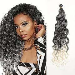 50 8 Cm Ombre Curly Braiding Crochet Hair Extensions
