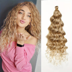 50 8 Cm Ombre Curly Braiding Crochet Hair Extensions