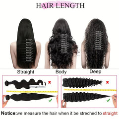100% Peruvian Loose Deep Wave Human Hair Bundles - Natural Deep Curly Weave