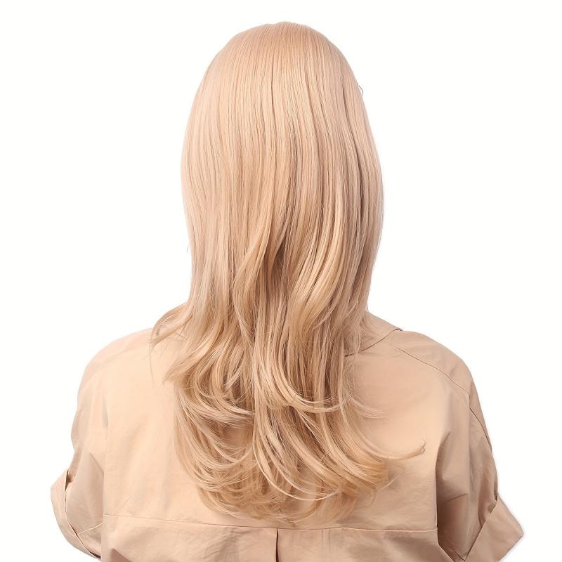 Synthetic Blonde Ponytail Extension Curly Hairpiece Short Bun