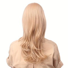 Synthetic Blonde Ponytail Extension Curly Hairpiece Short Bun