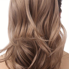 Synthetic Blonde Ponytail Extension Curly Hairpiece Short Bun