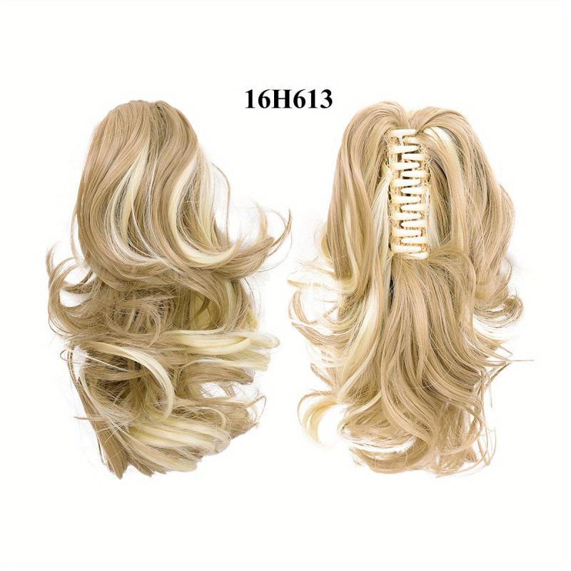 Brown Ponytail Extension Claw Clip 30 48 Cm Ponytail Extensions