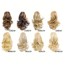 Brown Ponytail Extension Claw Clip 30 48 Cm Ponytail Extensions