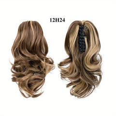 Brown Ponytail Extension Claw Clip 30 48 Cm Ponytail Extensions