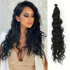 50 8 Cm Hawaii Curl Braiding Synthetic Hair Extensions 1 Pack Ocean Wave Hair