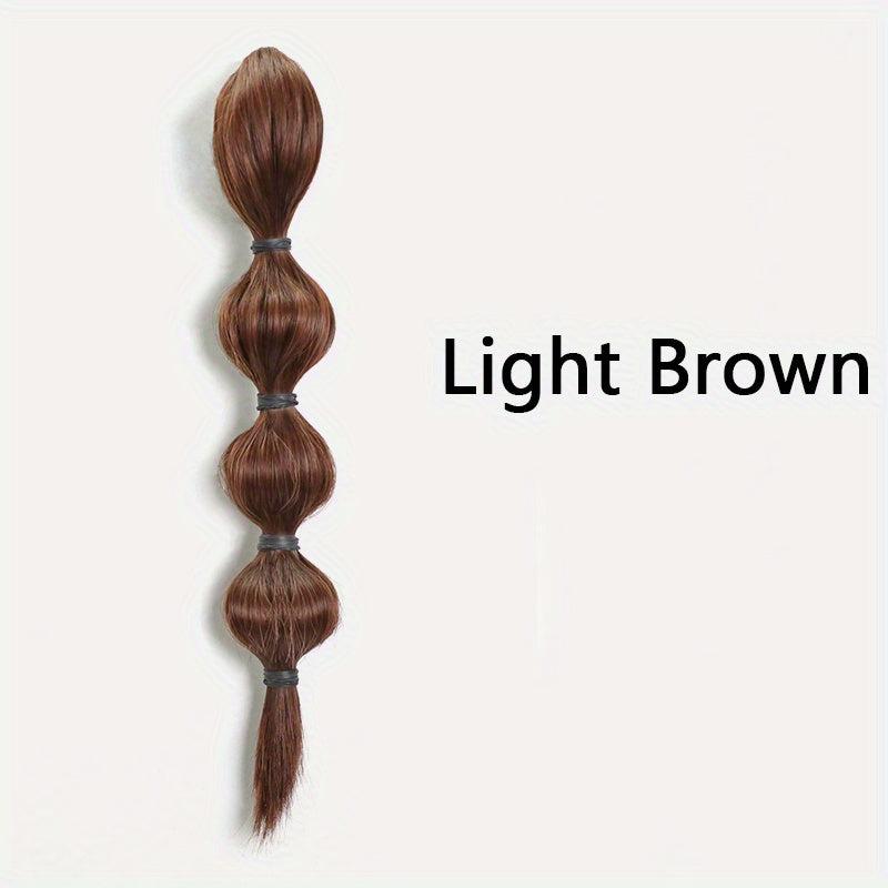45cm Long Bubble Ponytail Synthetic Hair Extensions