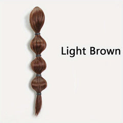 45cm Long Bubble Ponytail Synthetic Hair Extensions