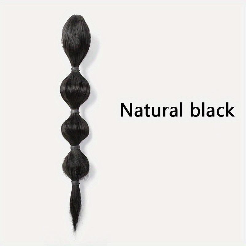 45cm Long Bubble Ponytail Synthetic Hair Extensions