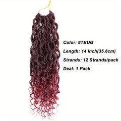 35 56 cm River Ombre Twist Hair Crochet Hair Synthetic Braiding Hair Extensions