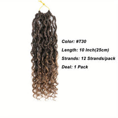 Synthetic Goddess Locs Crochet Hair Pre Looped River Locs Crochet Braids