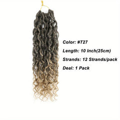 Synthetic Goddess Locs Crochet Hair Pre Looped River Locs Crochet Braids