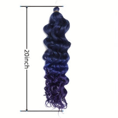 Ocean Wave Crochet Hair Extensions 50 8 Cm 4 Packs