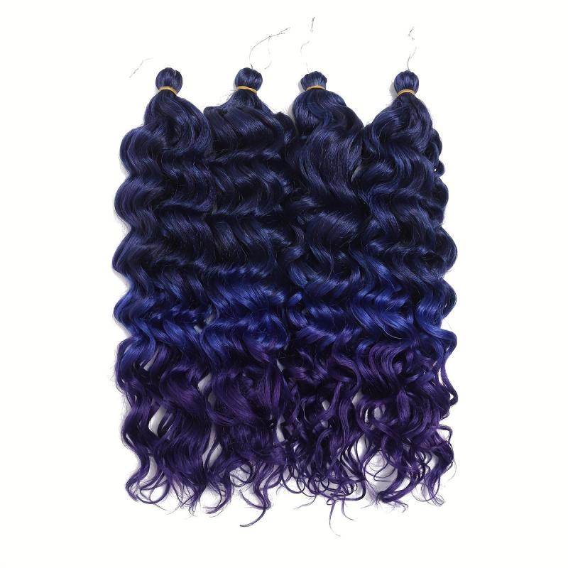 Ocean Wave Crochet Hair Extensions 50 8 Cm 4 Packs
