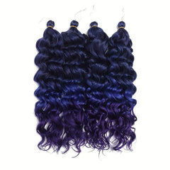 Ocean Wave Crochet Hair Extensions 50 8 Cm 4 Packs