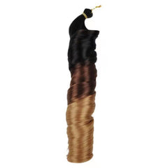 Ombre Loose Wave Crochet Braids Hair Synthetic Crochet Hair Extensions