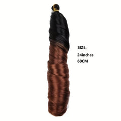 Ombre Loose Wave Crochet Braids Hair Synthetic Crochet Hair Extensions