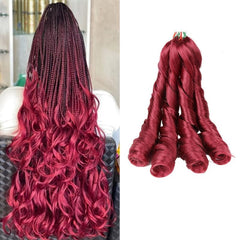 Pre Stretched 60 96 Cm French Curly Crochet Braid Hair 150g Pack