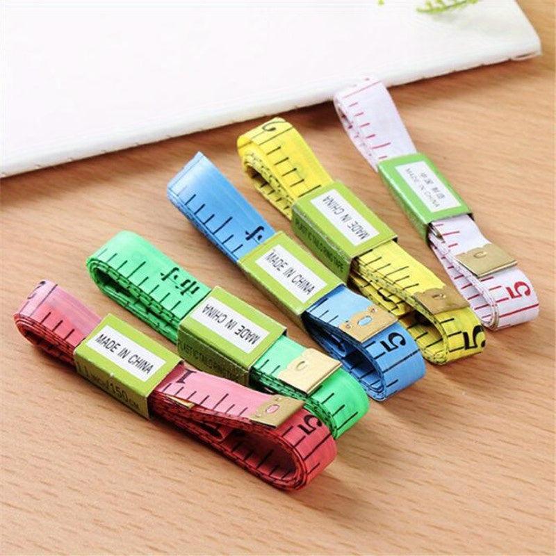 2pcs Soft Measuring Tape Body Waist Tailor Sewing Craft Fabric Measurement