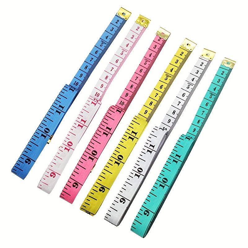 2pcs Soft Measuring Tape Body Waist Tailor Sewing Craft Fabric Measurement