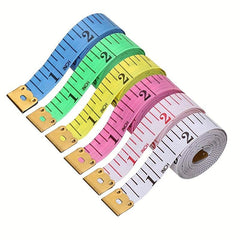 2pcs Soft Measuring Tape Body Waist Tailor Sewing Craft Fabric Measurement