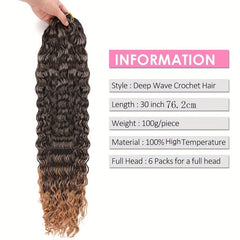 76 2 Cm Synthetic Afro Curly Water Wave Braiding Hair Crochet Braids Extensions