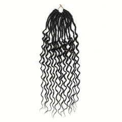 Pre-looped Long Goddess Locs Crochet Hair 60 Faux Locs Crochet Hair