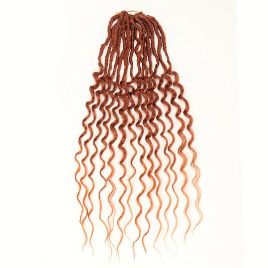 Pre-looped Long Goddess Locs Crochet Hair 60 Faux Locs Crochet Hair